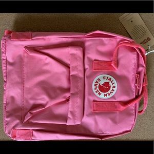 Pink Fjallraven Kanken Backpack